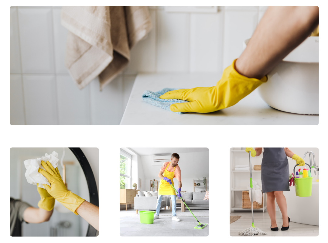 Professional residential cleaning service in Wollongong home